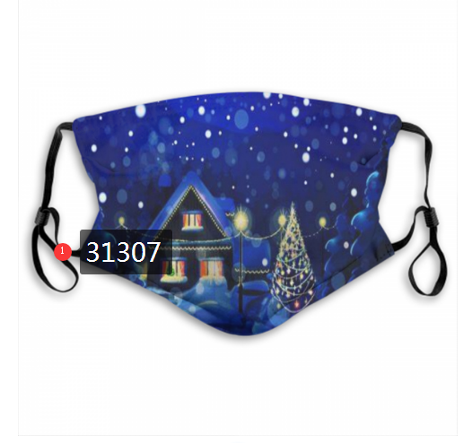 2020 Merry Christmas Dust mask with filter 116